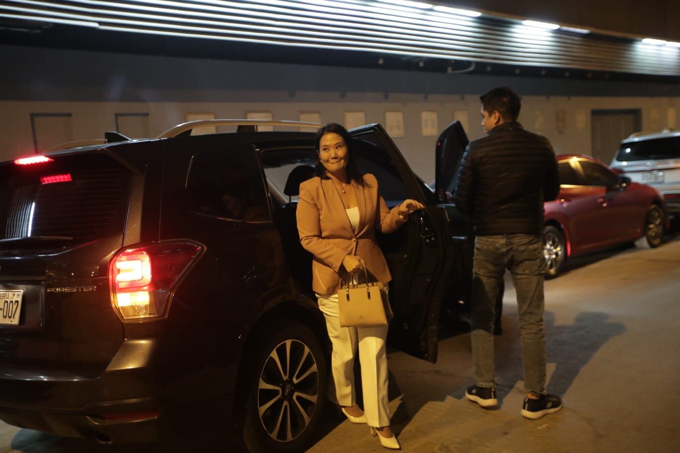 La lideresa de Fuerza Popular Keiko Fujimori. Fotos: Anthony Niño de Guzmán/ GEC