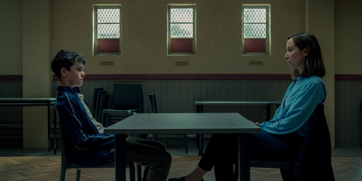 Owen Cooper y Erin Doherty en "Adolescencia". (Foto: Ben Blackall/Netflix)