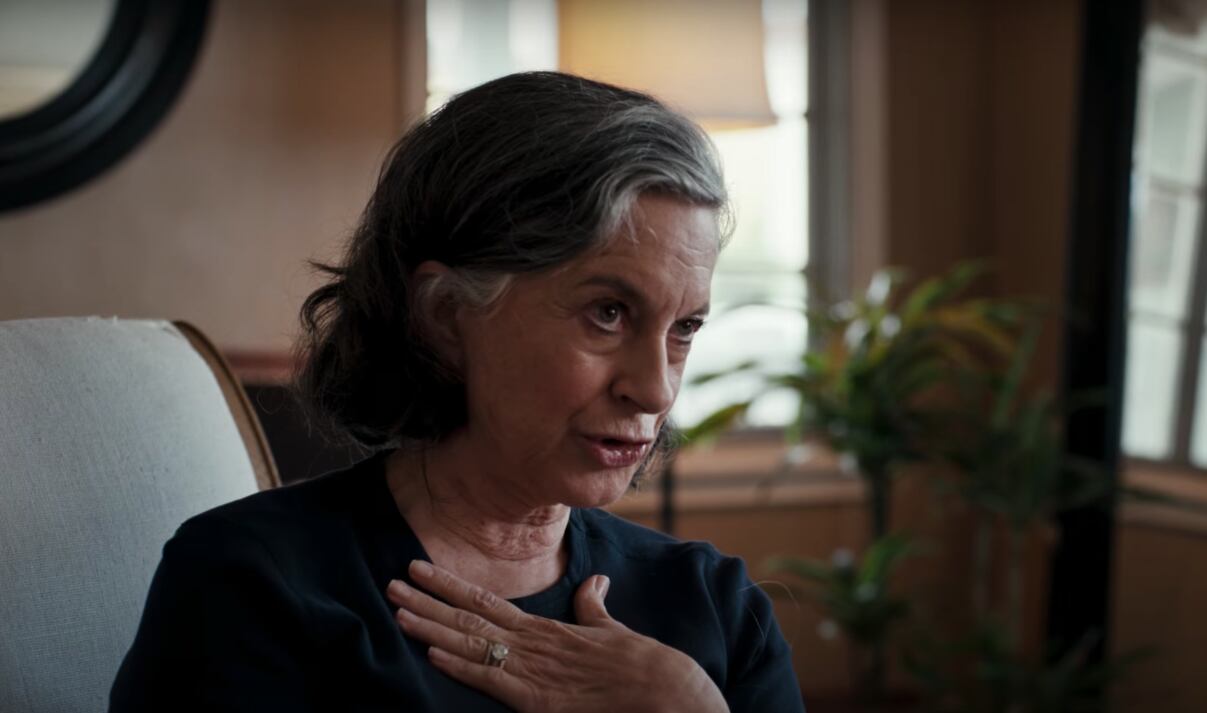 Pamela Bozanich, la fiscal del primer juicio, dio una entrevista para el documental (Foto: Netflix)