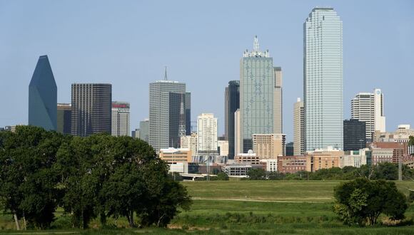 Vista de Dallas, Texas, el 26 de julio del 2021. Foto: Cooper Neill/Bloomberg