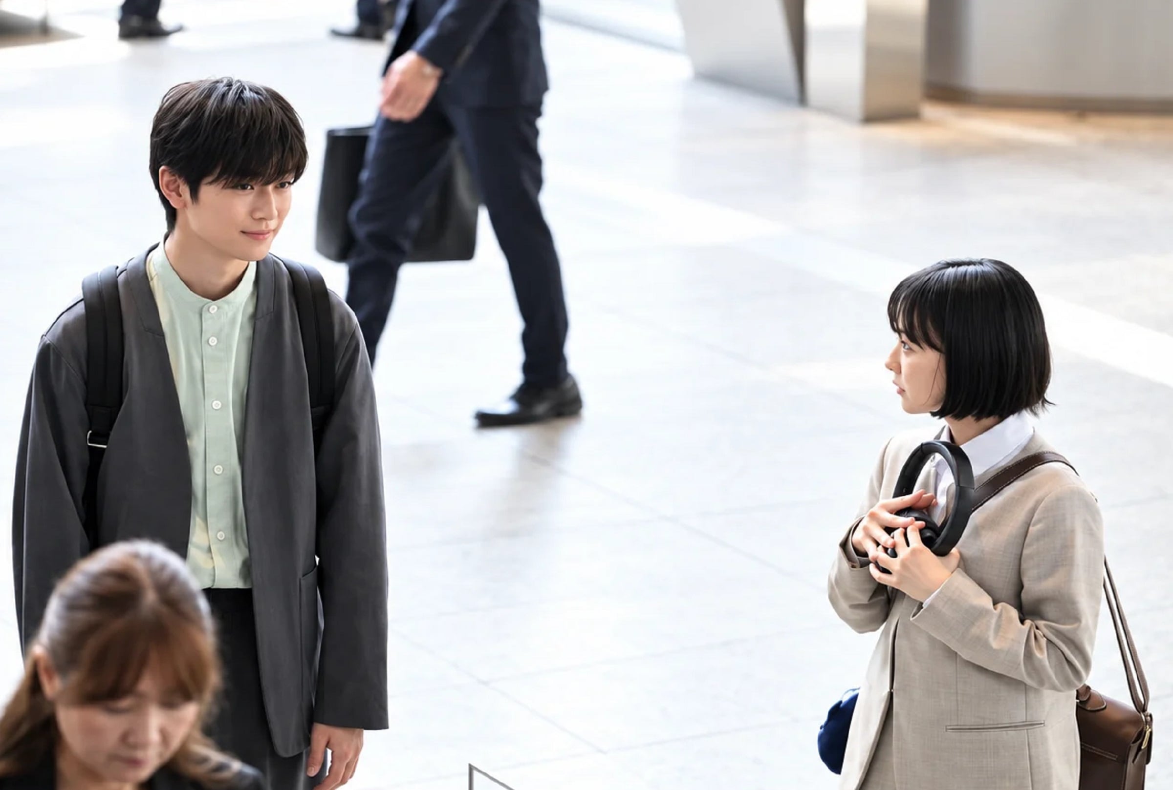 Mana Ashida como Minami Minamida en una escena de la serie japonesa "Minami, una abogada extraordinaria", que llega a Netflix el 19 de octubre (Foto: Kansai TV)