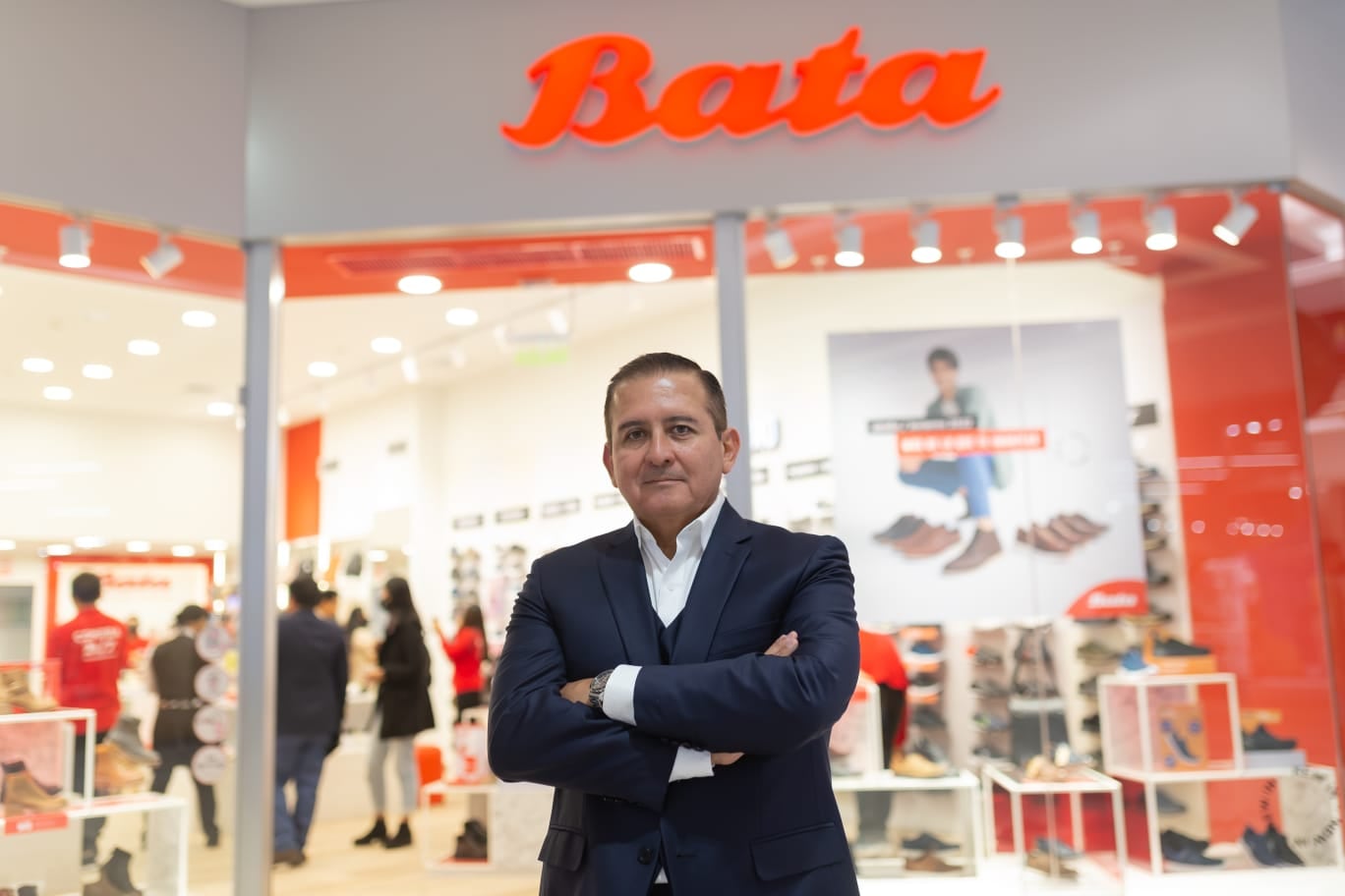 César Vargas, country manager de Bata.