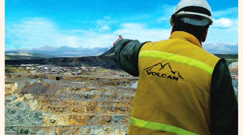Glencore tenía el 55% de las acciones en Volcan. Foto: difusión