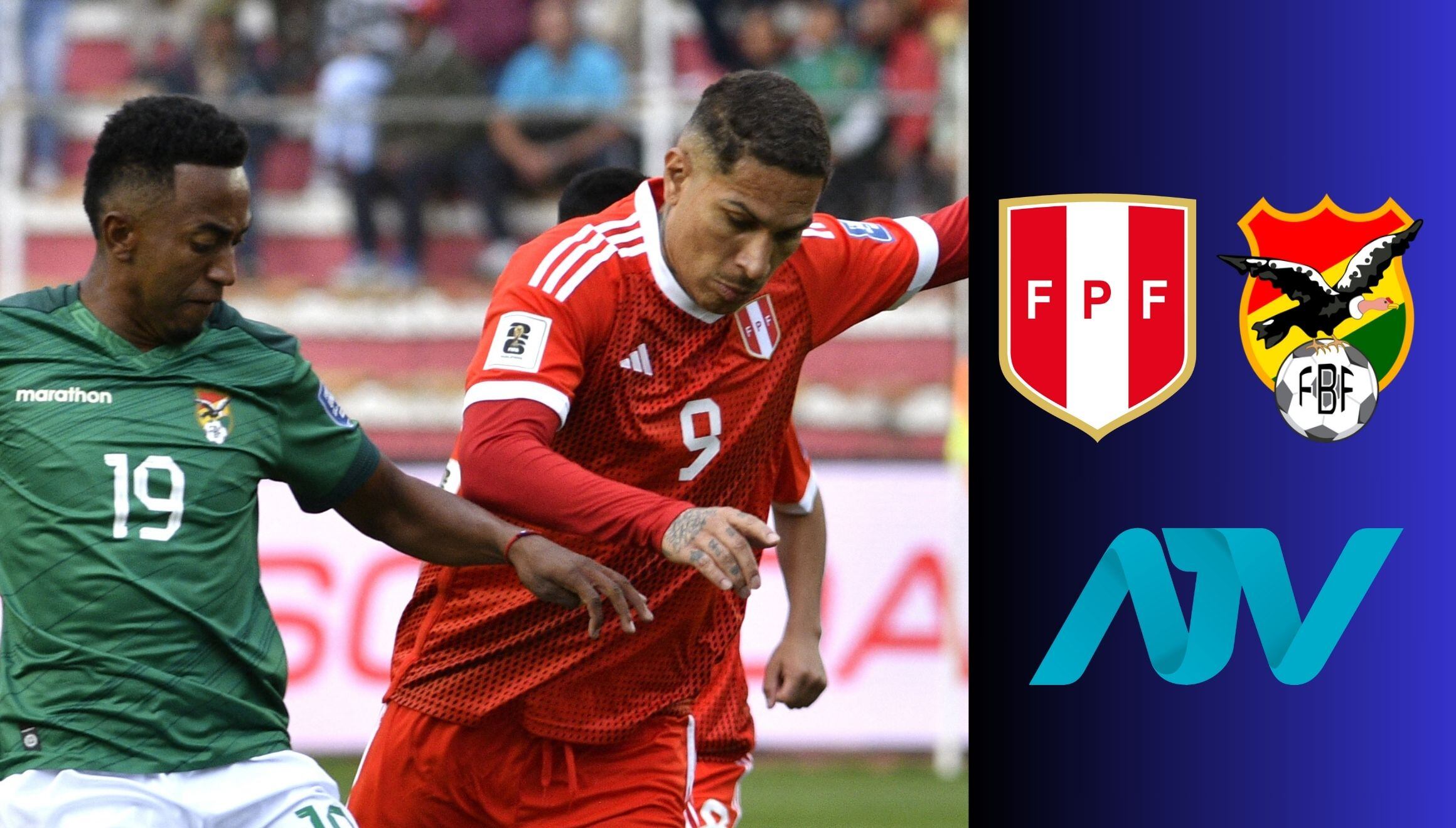 ATV transmite el partido entre Perú vs. Bolivia por la fecha 13 de las Eliminatorias Sudamericanas desde el Estadio Nacional de Lima. (Foto: Composición Gestión Mix)