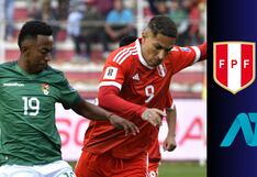 ATV transmitió el partido Perú 3-1 Bolivia por las Eliminatorias 2026