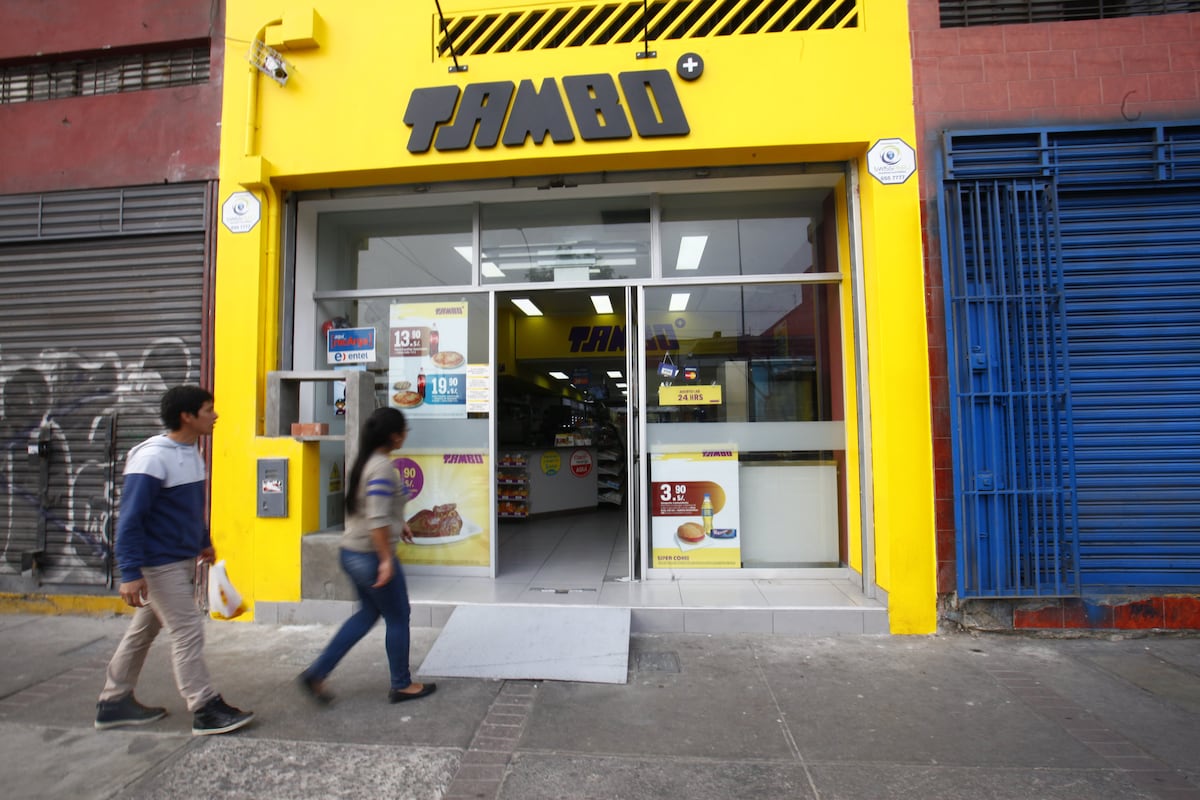 Tambo cerró el 2023 con 460 tiendas. Foto: EC
