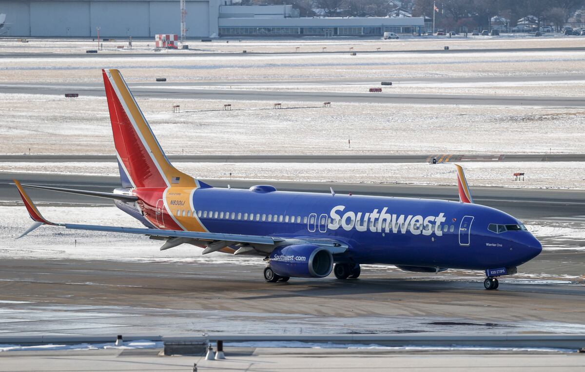 Southwest Airlines rechazó las alegaciones de las autoridades estadounidenses. (Foto de EFE/EPA/TANNEN MAURY).