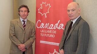 Presentan oportunidades de estudio en Canadá para becarios peruanos