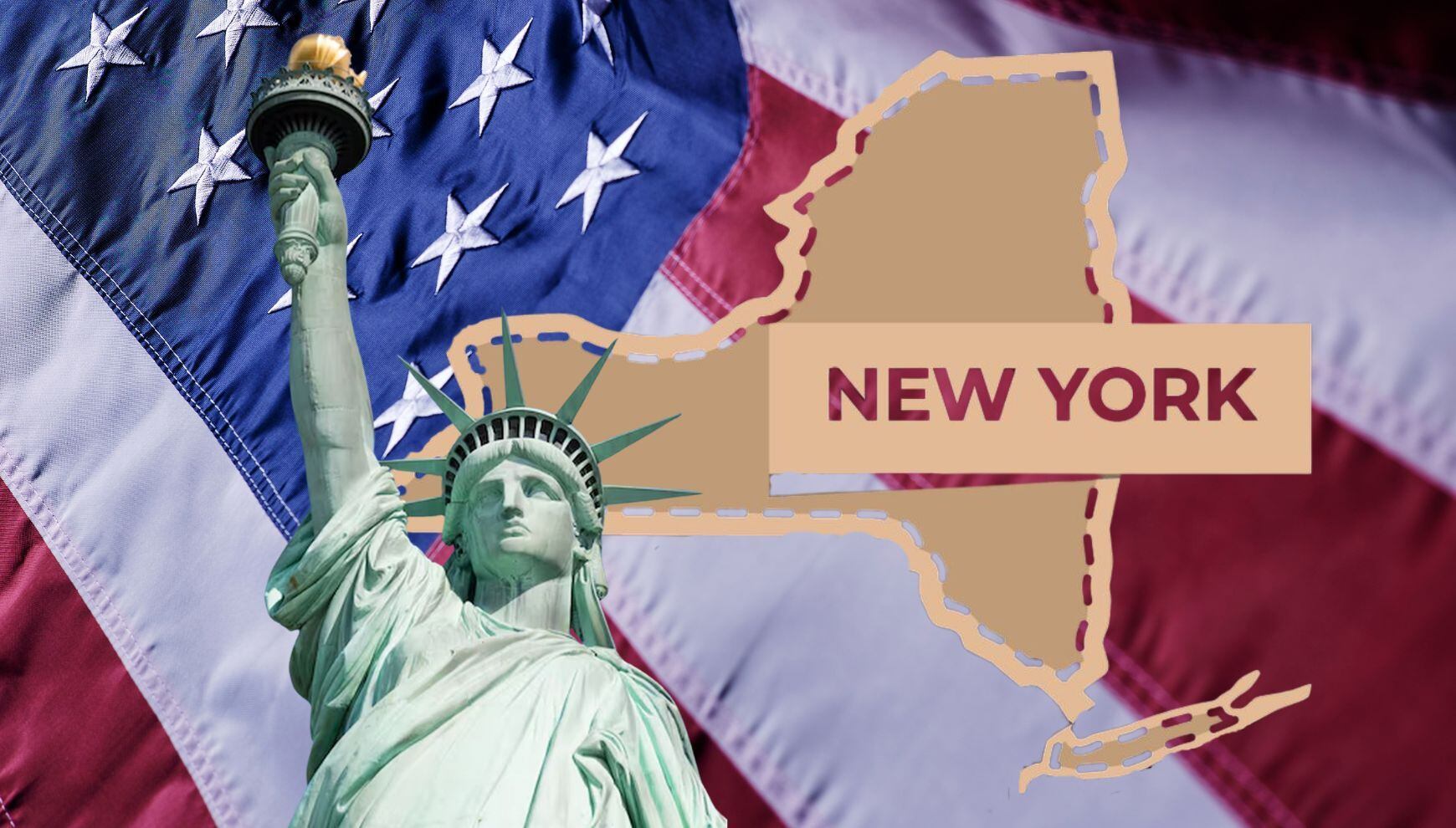 Aunque la ciudad de Nueva York es uno de los centros de la política y la economía mundial, no es la capital de su estado homónimo (Foto: Freepik / Canva)