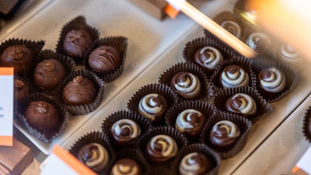 A Chocolate Store As Tariff War Threatens to Fracture Global Food Trade