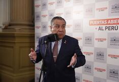 Gustavo Adrianzén minimiza desaprobación en encuestas: “La percepción de seguridad ha mejorado”