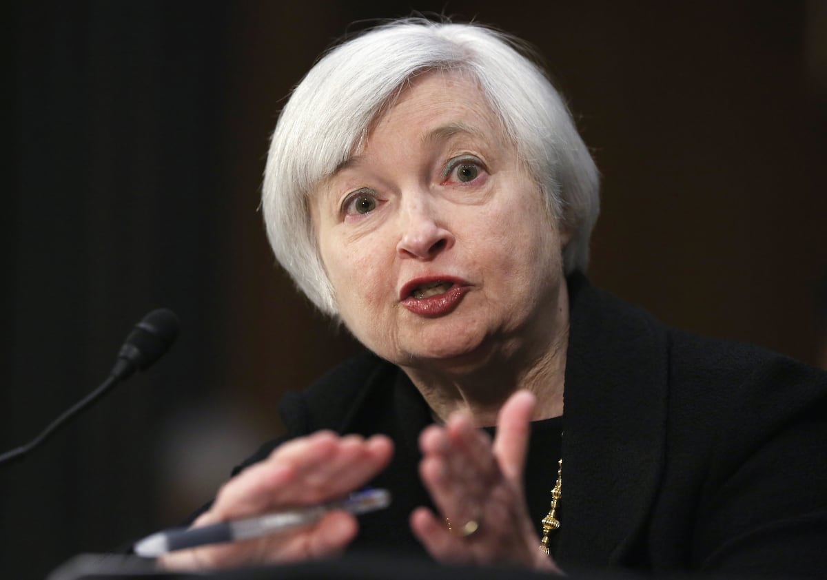 Janet Yellen, presidenta de la Reserva Federal de EE.UU. (Foto: Getty Images)