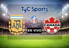 TyC Sports transmitió el partido Argentina 2-0 Canadá (20/06/2024)