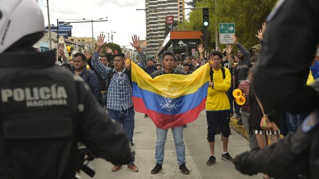 El acuerdo con el FMI, detonante de una protesta que pone en jaque a Ecuador