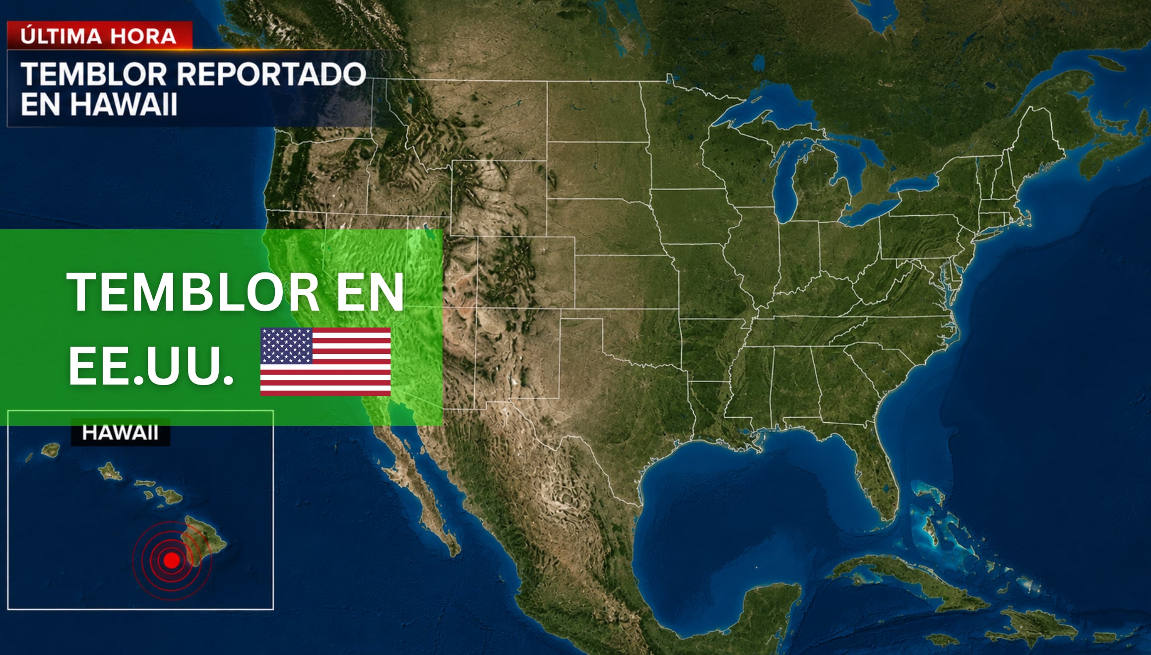 Sigue el reporte oficial del Servicio Geológico de Estados Unidos (USGS, por sus siglas en inglés) sobre los últimos temblores registrados en EE.UU. hoy, martes 23 de junio de 2026. | Imagen creada por El Comercio MAG utilizando la IA de Chat-GPT / Composición GEC