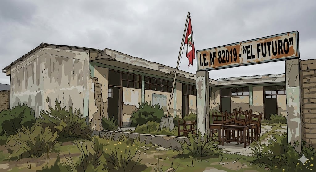 El 51% de los locales educativos públicos requiere reemplazo total y uno de cada cuatro centros de salud carece de medicamentos esenciales. (Foto: Gemini | Concepto de educación)