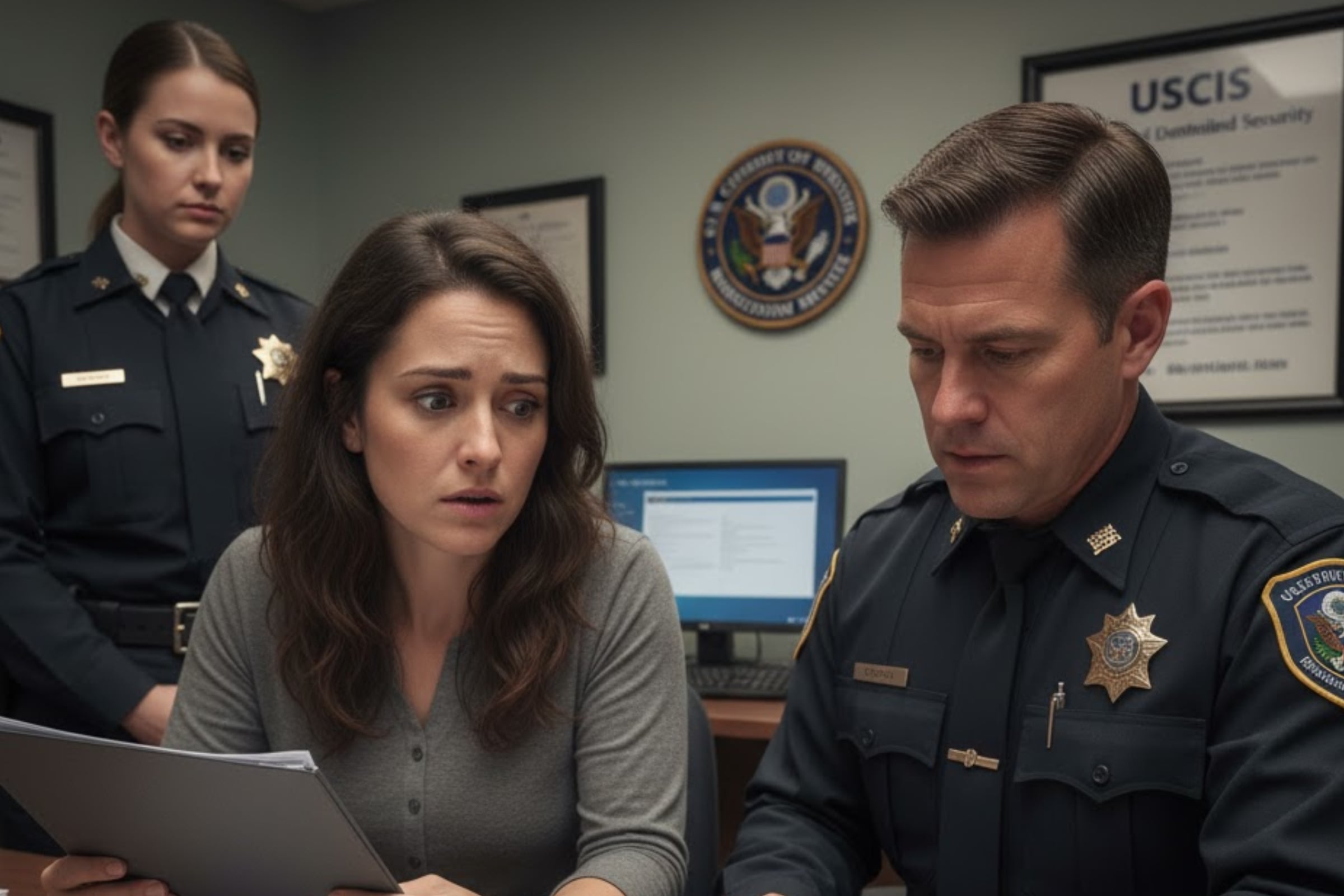 De otorgar información falsa en cualquier trámite migratorio, no solo se te rechazaría la solicitud de Green Card, también te derivaría a consecuencias legales. (Crédito: Imagen referencial creada por El Comercio MAG usando la IA de Gemini)