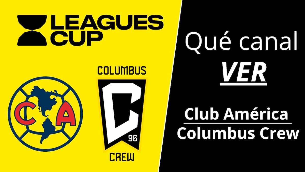¿En qué canal transmiten Club América vs. Columbus Crew EN VIVO hoy por cuartos de final de la Leagues Cup 2026 en México y EE.UU.?