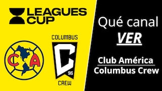 ¿En qué canal transmiten Club América vs. Columbus Crew por cuartos de final de la Leagues Cup 2026?