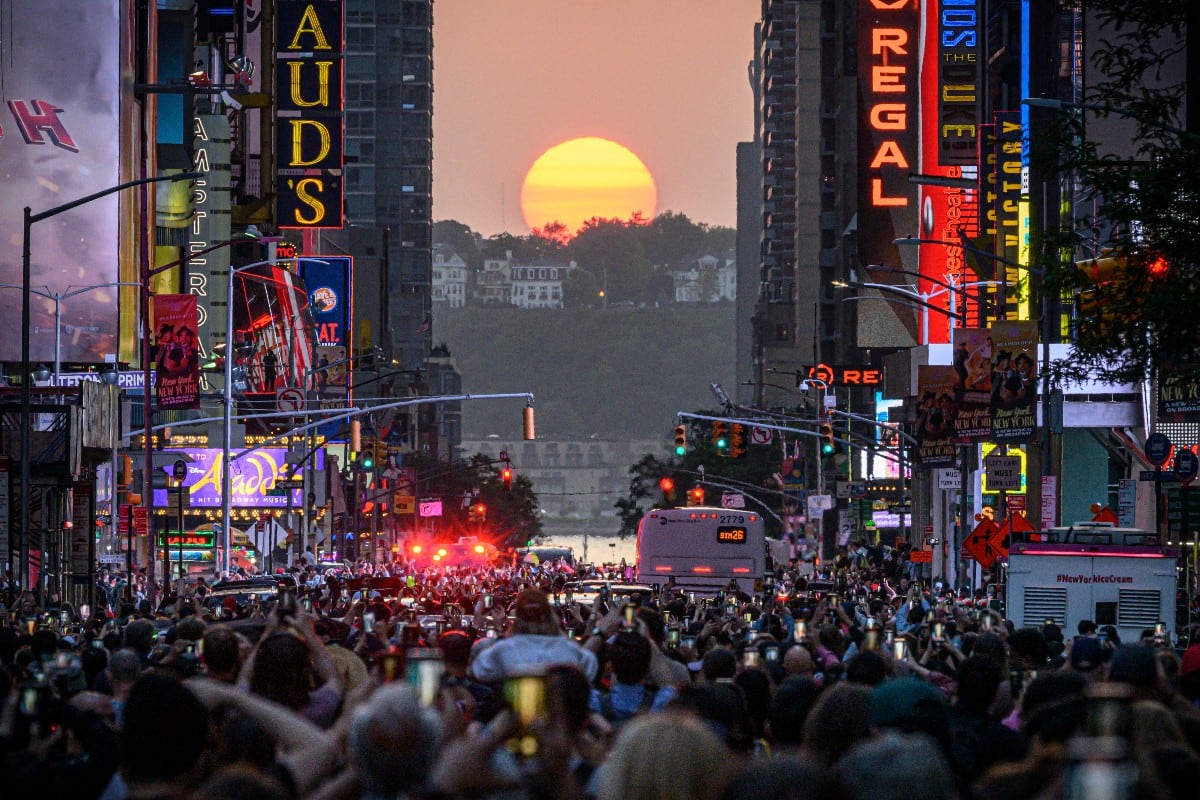 El evento tendrá una alineación parcial el jueves y una alineación completa el viernes por la noche. (Foto: Ed JONES / AFP)