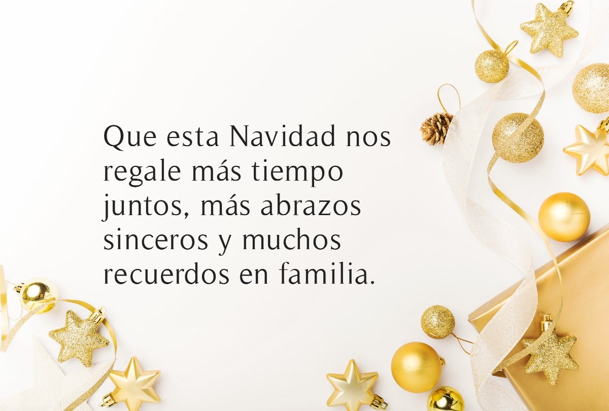 Compartir frases navideñas el 25 de diciembre fortalece los lazos y llena el hogar de calidez. | Crédito: Freepik/Gestión
