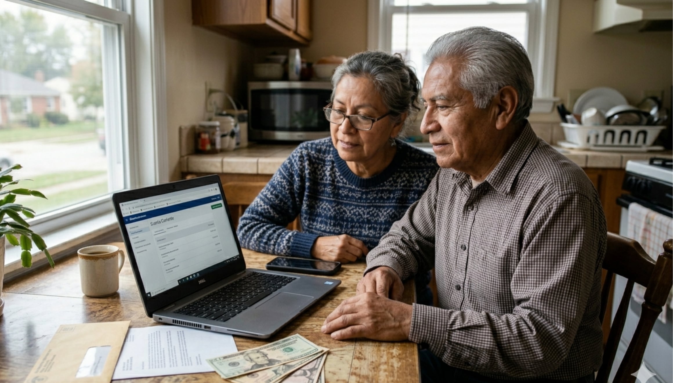 Puede que sientas que en mayo se tarde un poco más tu habitual depósito del Seguro Social (Foto: Imagen creada por Gestión MIX usando Gemini)