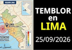 Temblor en Lima hoy, viernes 25 de septiembre: hora, epicentro y magnitud, según reporte oficial del IGP