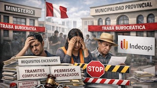 Barreras burocráticas bajo lupa de Indecopi: 2 entidades tuvieron las trabas más costosas