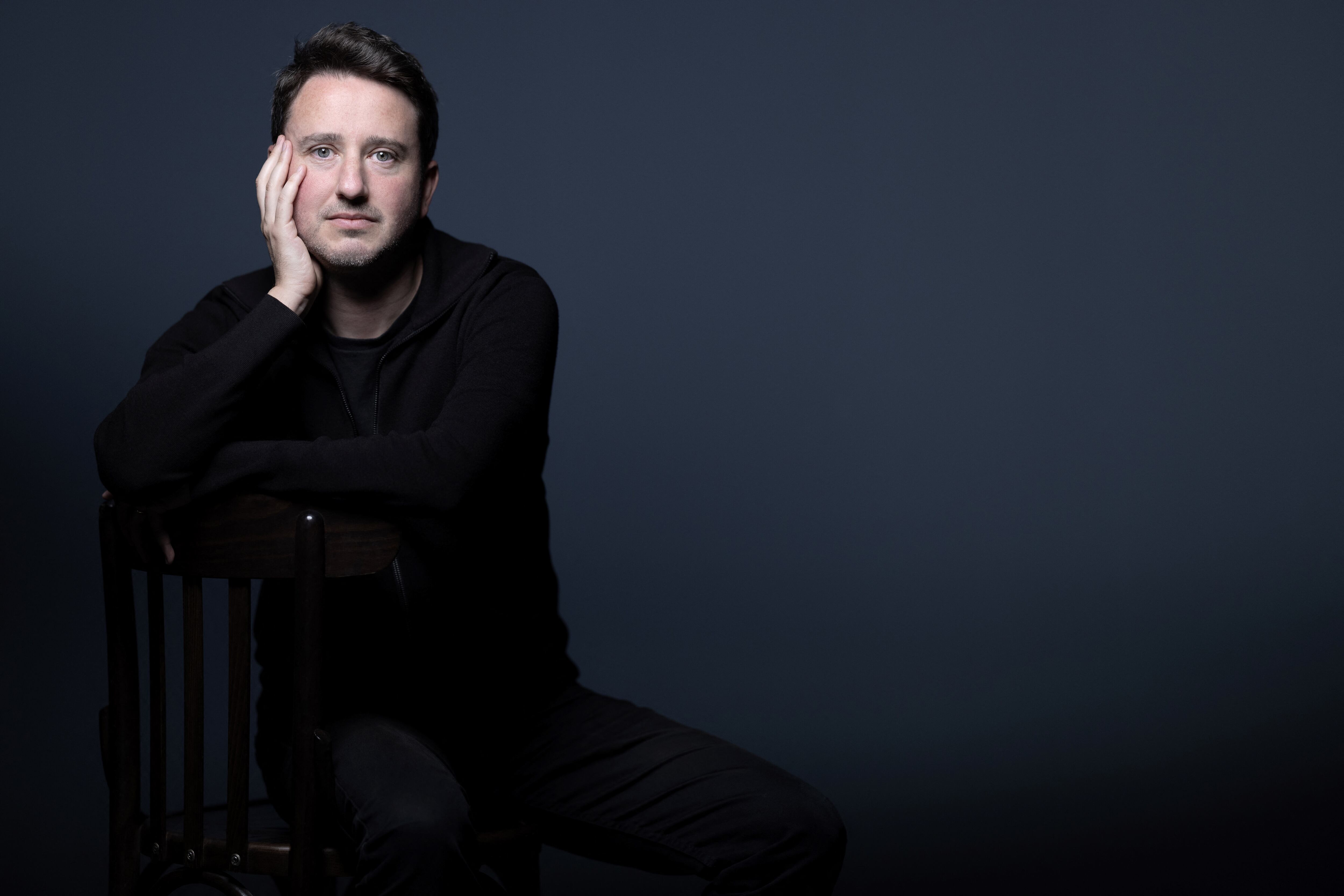 French economist Gabriel Zucman poses during a photo session in Paris on June 12, 2024. (Photo by JOEL SAGET / AFP)