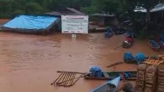 Pasco: lluvias intensas inundan viviendas y sede de la UGEL Puerto Bermúdez