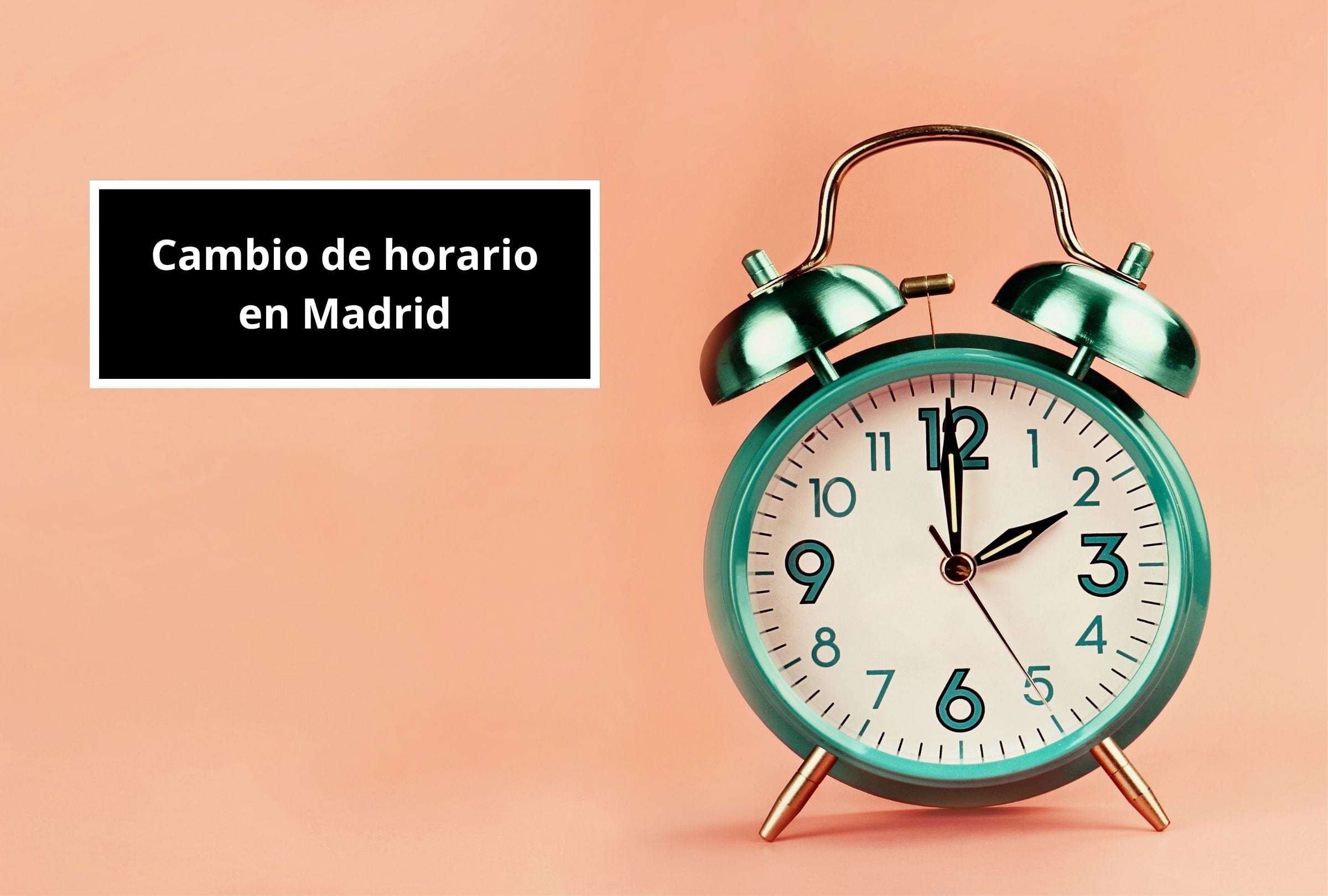 Madrid adelanta sus relojes una hora para dar inicio al horario de verano. (Foto: Composición Mag)
