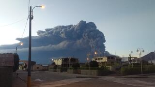 Erupción del volcán Ubinas: Declaran en emergencia 10 distritos de Moquegua