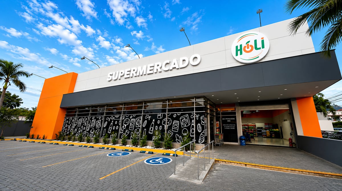 Supermercados Holi inició operaciones en febrero del 2023. (Foto: Supermercados Holi)