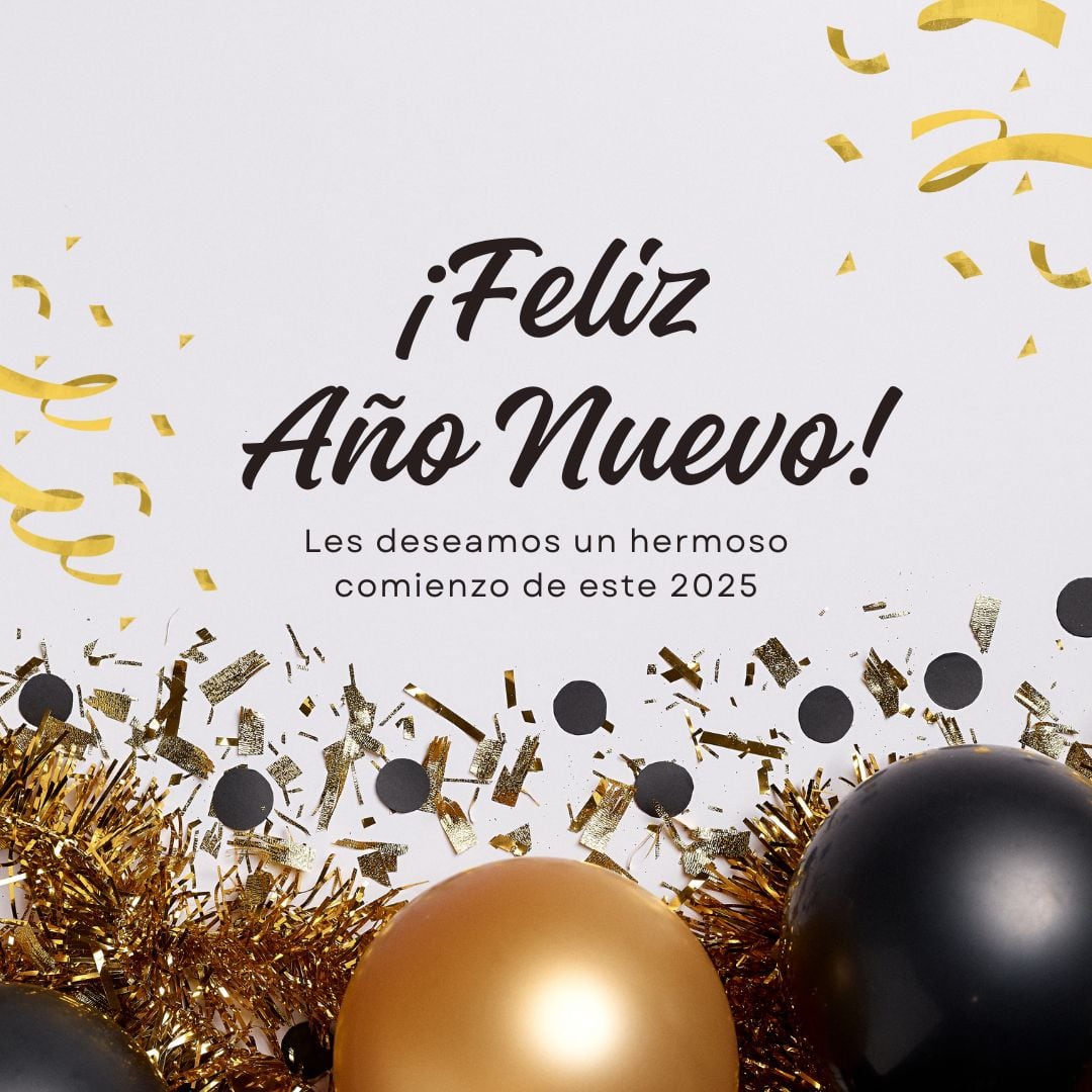 Te comparto una lista de imágenes del Año Nuevo 2025, con mensajes y frases bonitas, colocar en tus estados de Instagram y WhatsApp (Foto: Canva.com)