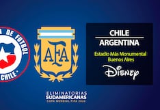 Disney Plus transmitió el partido Chile 0-3 Argentina (05/09/2024)
