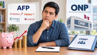 Pasar de ONP a AFP: lo que deberá evaluar para saber si conviene o no hacer el traslado