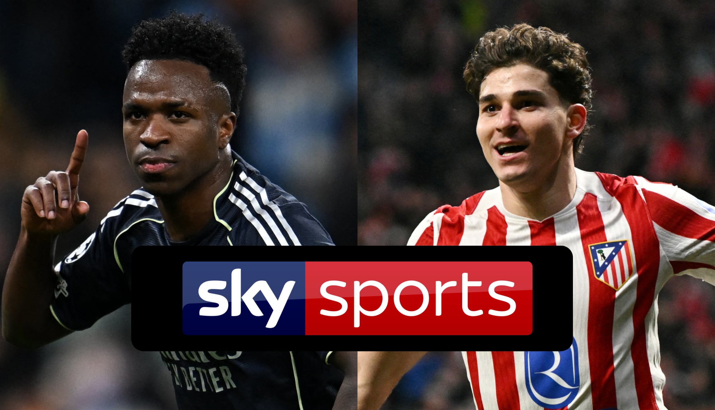 Señal de Sky Sports y Sky Plus+ para ver desde México el juego de Real Madrid vs. Atlético Madrid, este domingo 22 de marzo, por la Jornada 29 de LaLiga de España. (Fotos: AFP / Composición Gestión Mix)