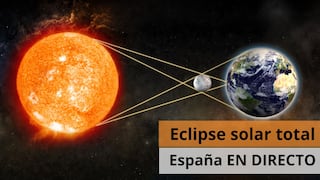 Eclipse solar total en España hoy, 12 de agosto: horarios por ciudad y dónde verlo