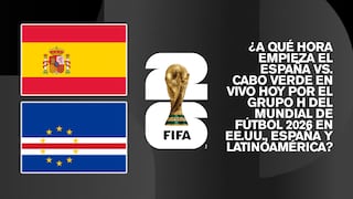 A qué hora inicia el España vs. Cabo Verde por el Grupo H del Mundial de Fútbol 2026