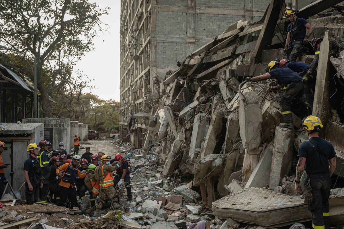 Terremoto en Venezuela. (Foto: EFE)