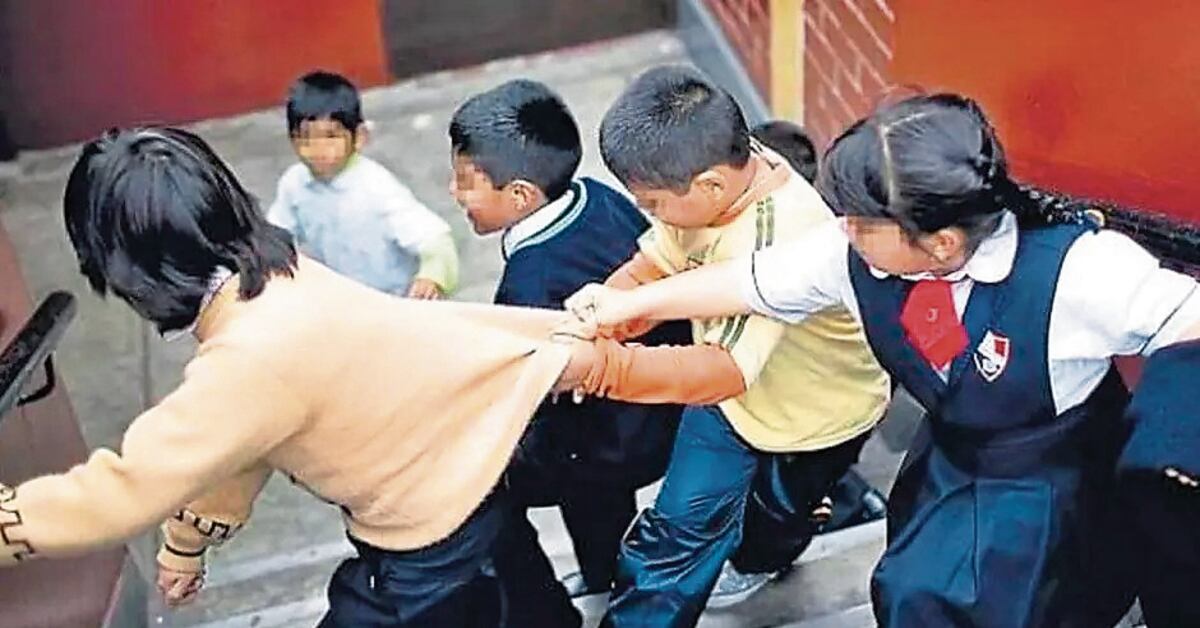 Violencia escolar. (Foto: Difusión)