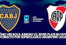 ¿Cómo ver Boca Juniors vs. River Plate EN VIVO EN DIRECTO por Superclásico Argentino 2026? Horarios y canales TV online gratis