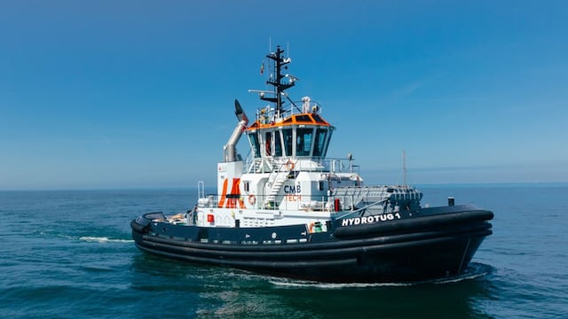 Puerto de Amberes estrena el primer barco remolcador impulsado con metanol