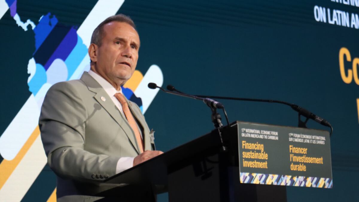 Canciller Elmer Schialer afirmó que estamos en capacidad liderar propuestas que articulen la conservación de estos ecosistemas con el desarrollo productivo. Foto: Cancillería.