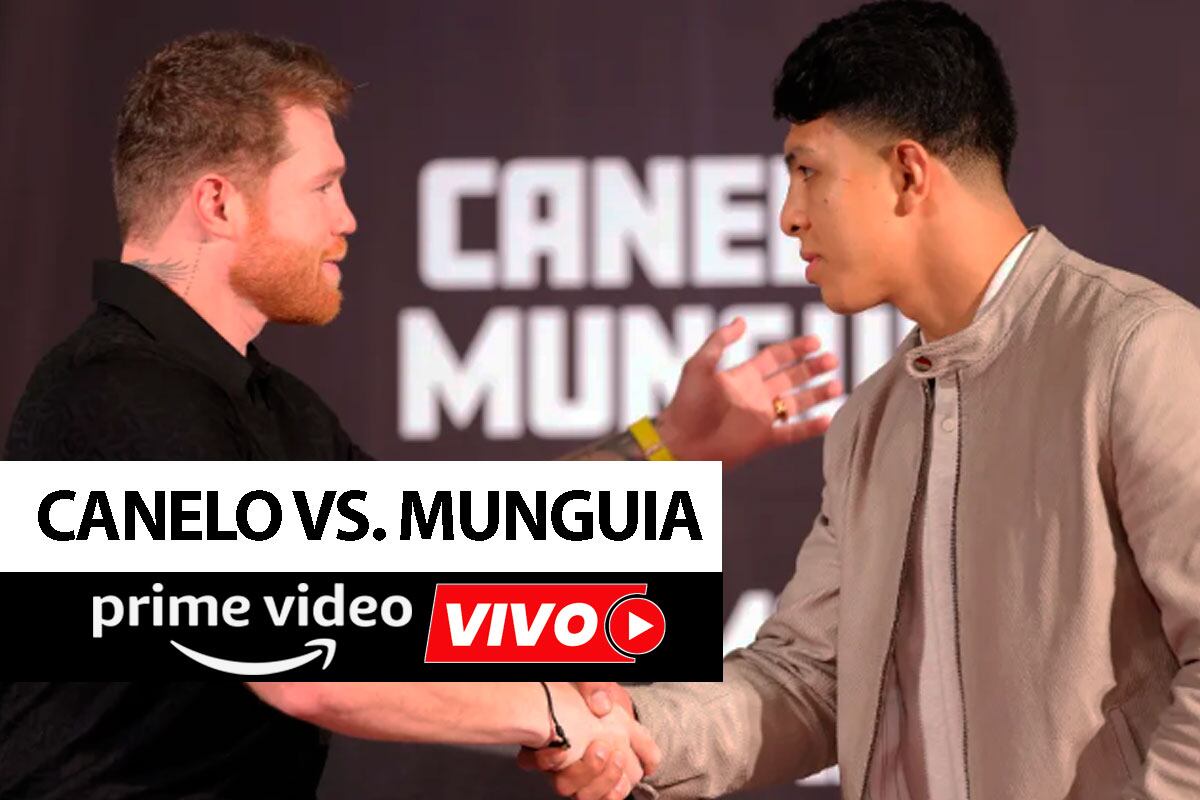 Los estadounidenses pueden ver las transmisiones de Canelo vs Munguía en la plataforma Amazon Prime Video PPV este sábado 4 de mayo desde el T-Mobile Arena de Nevada, Las Vega. (Foto: AFP/Composición)