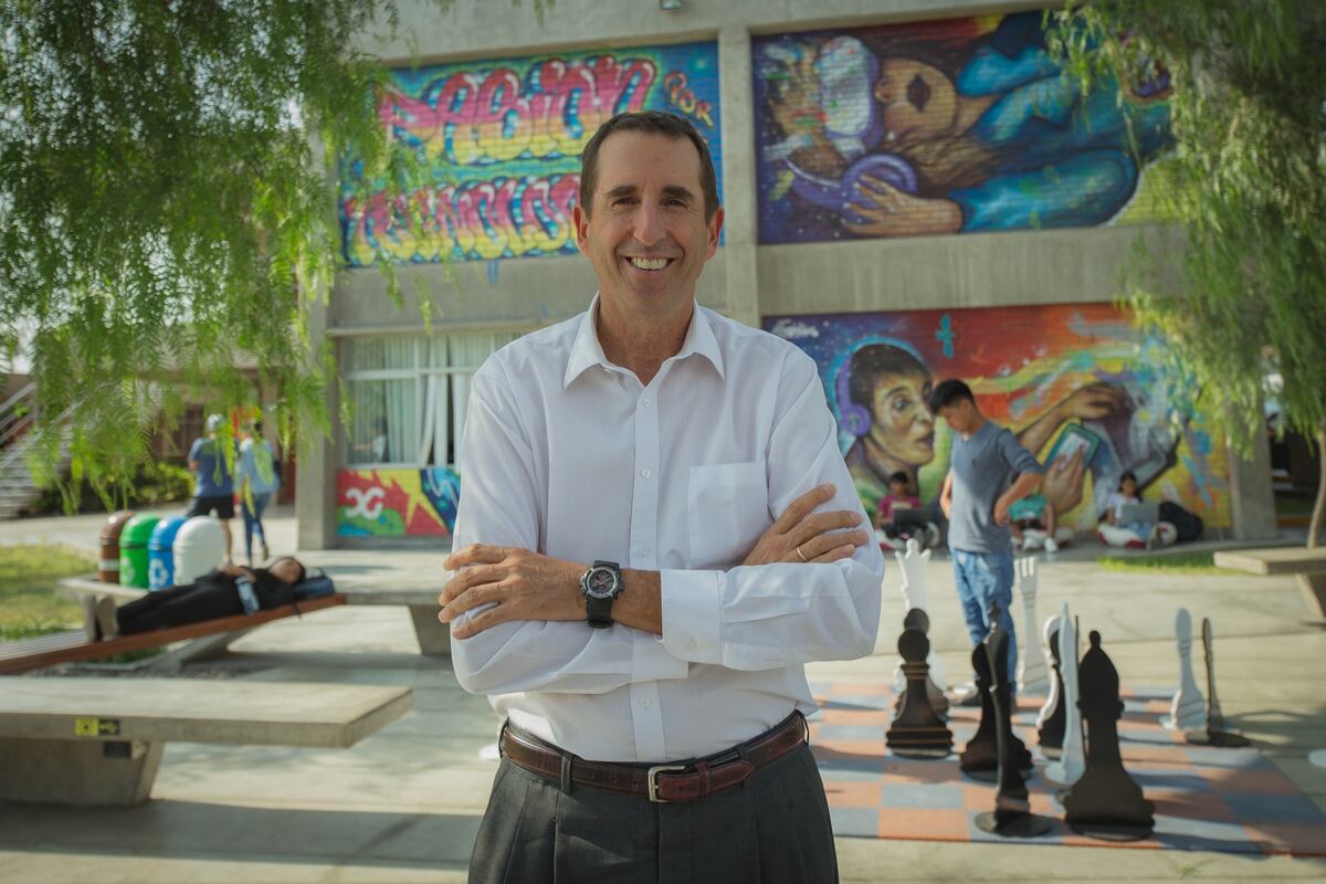 Juan Manuel García-Calderón, director general de Tecsup, señaló a Gestión que cerraron el 2023 con 7,000 alumnos en total, distribuidos en las sedes de Lima, Arequipa y Trujillo. (Foto: Tecsup)
