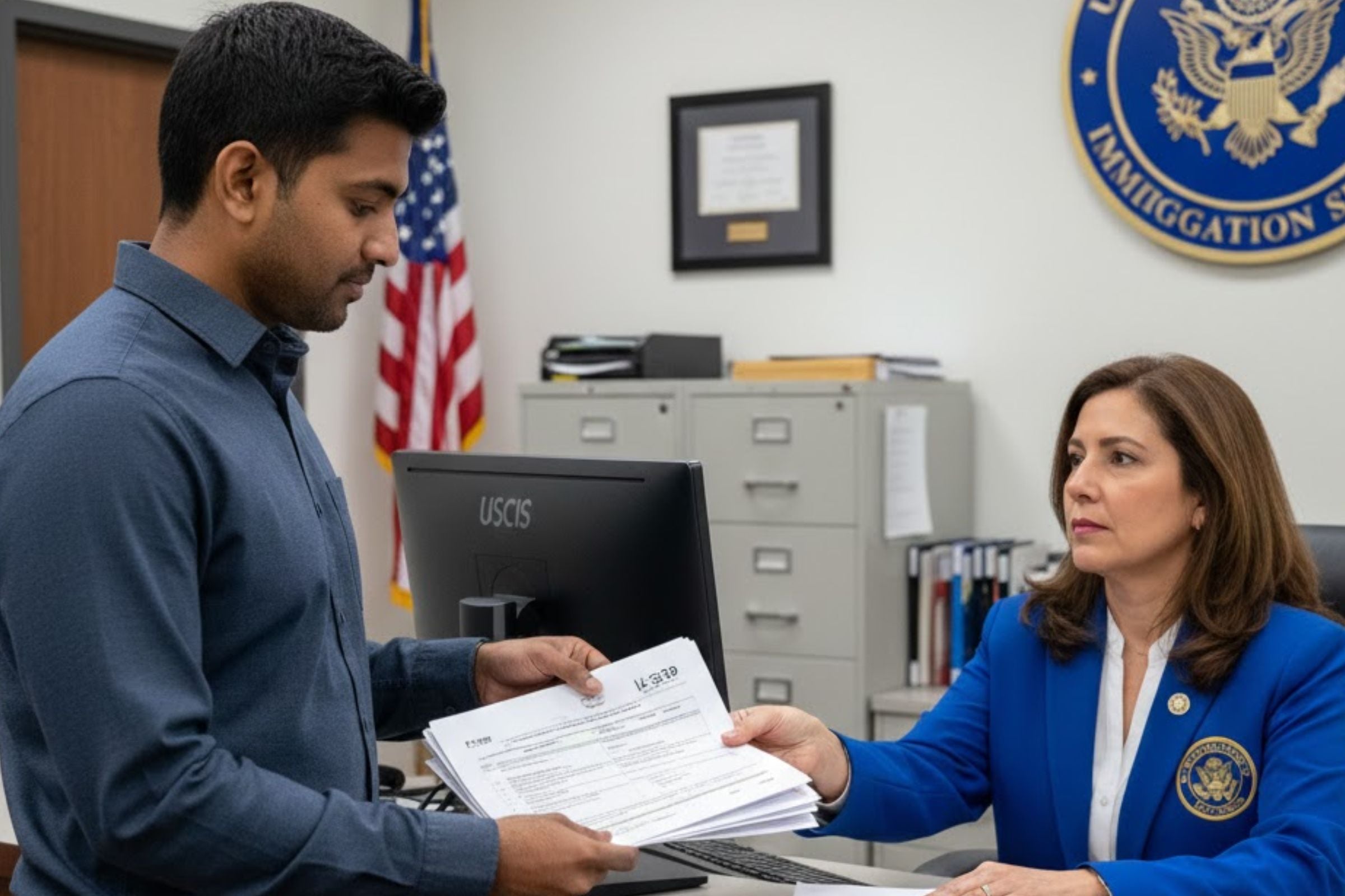 Es necesario presentar la documentación necesaria y correcta para incrementar tus probabilidades de que extiendan tu estadía en este país. (Crédito: Imagen creada por El Comercio MAG usando la IA de 'Gemini')