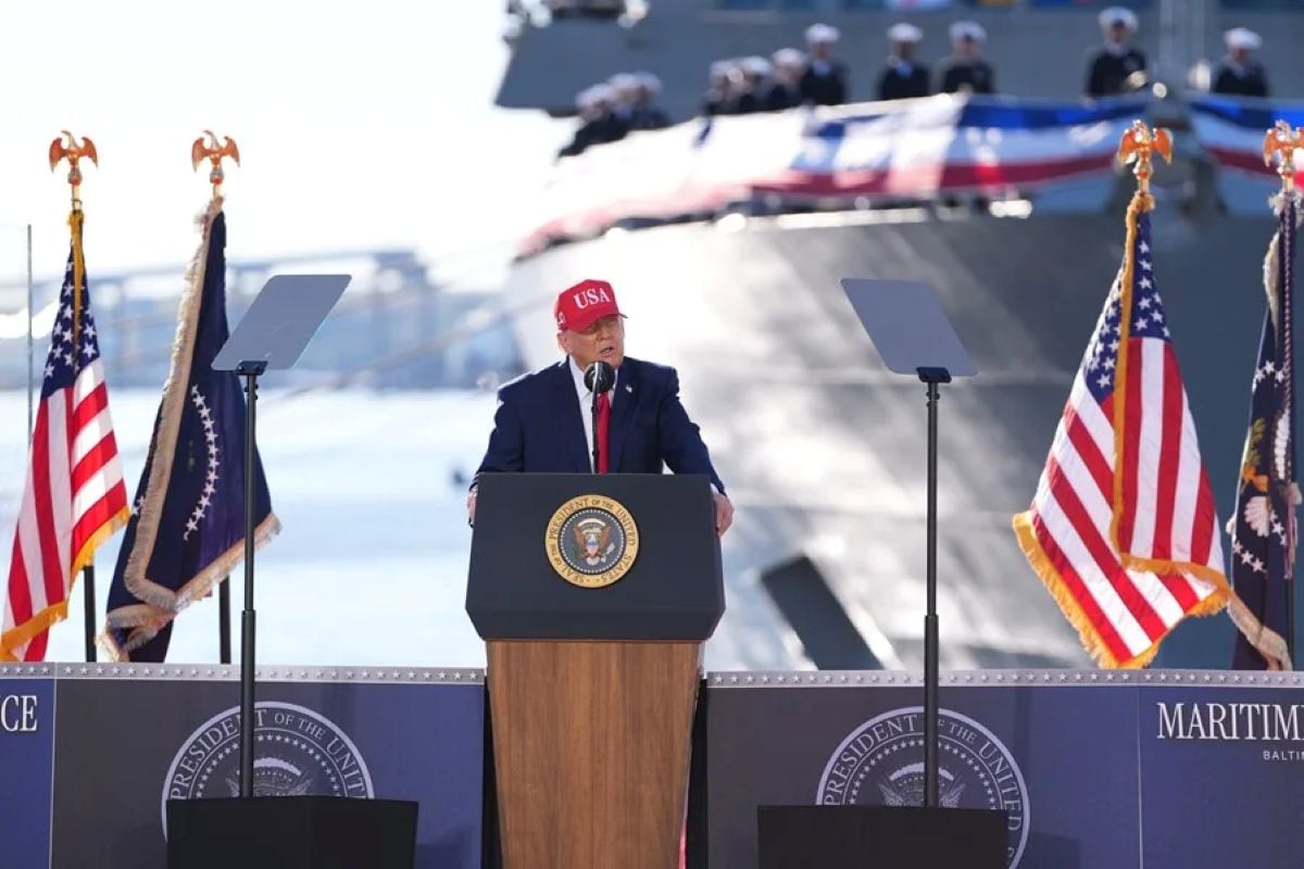 Donald Trump afirmó que Estados Unidos deberá definir pronto cómo poner fin a la guerra con Irán. Foto: EFE.