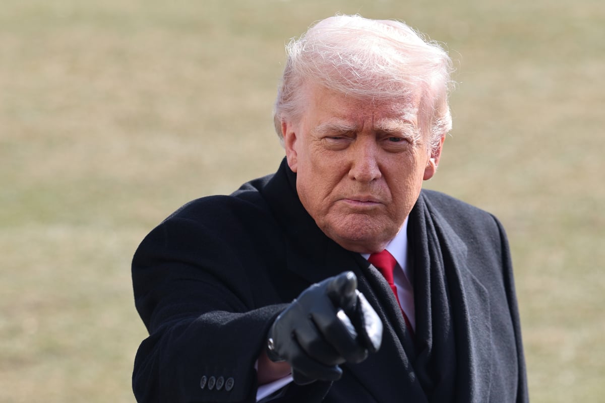 El presidente de Estados Unidos, Donald Trump, habla con periodistas, en la Casa Blanca en Washington, el 27 de enero de 2026. (Octavio Guzmán / EFE)