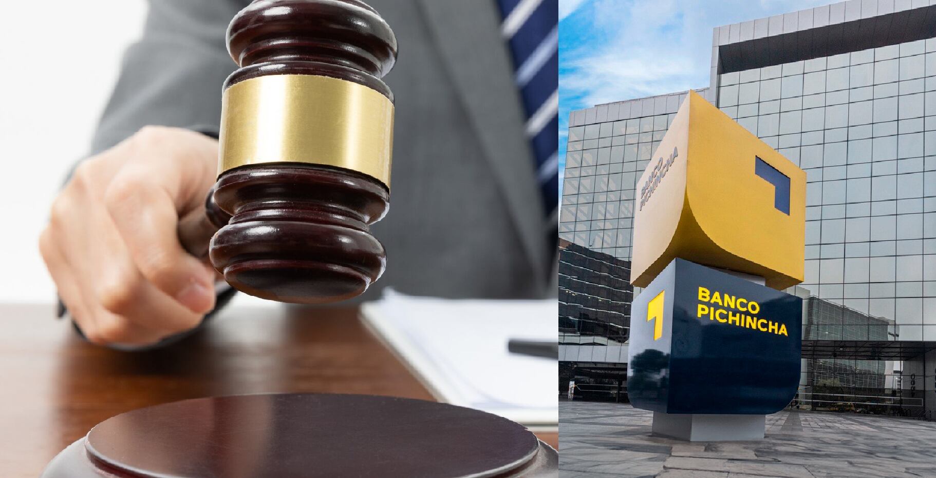 Indecopi dictó medida correctiva contra Banco Pichincha. (Foto: Composición propia con fotos de Freepik/Banco Pichincha)